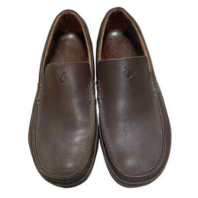 OluKai Men\'s Rich Brown Leather Loafers Olukai Men main image 3