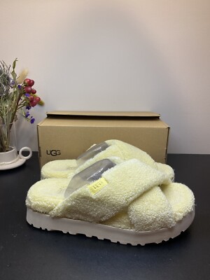 りんらんるんさん専用　UGG Fuzz Sugar Slide りんらんるんさん専用 UGG Fuzz Sugar Slide - メルカリ