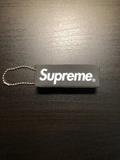 Supreme Black Box Logo Reflective Keychain FW08 Box Logo