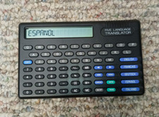Micronta Radio Shack Five Language Personal Translator Model 66-683A