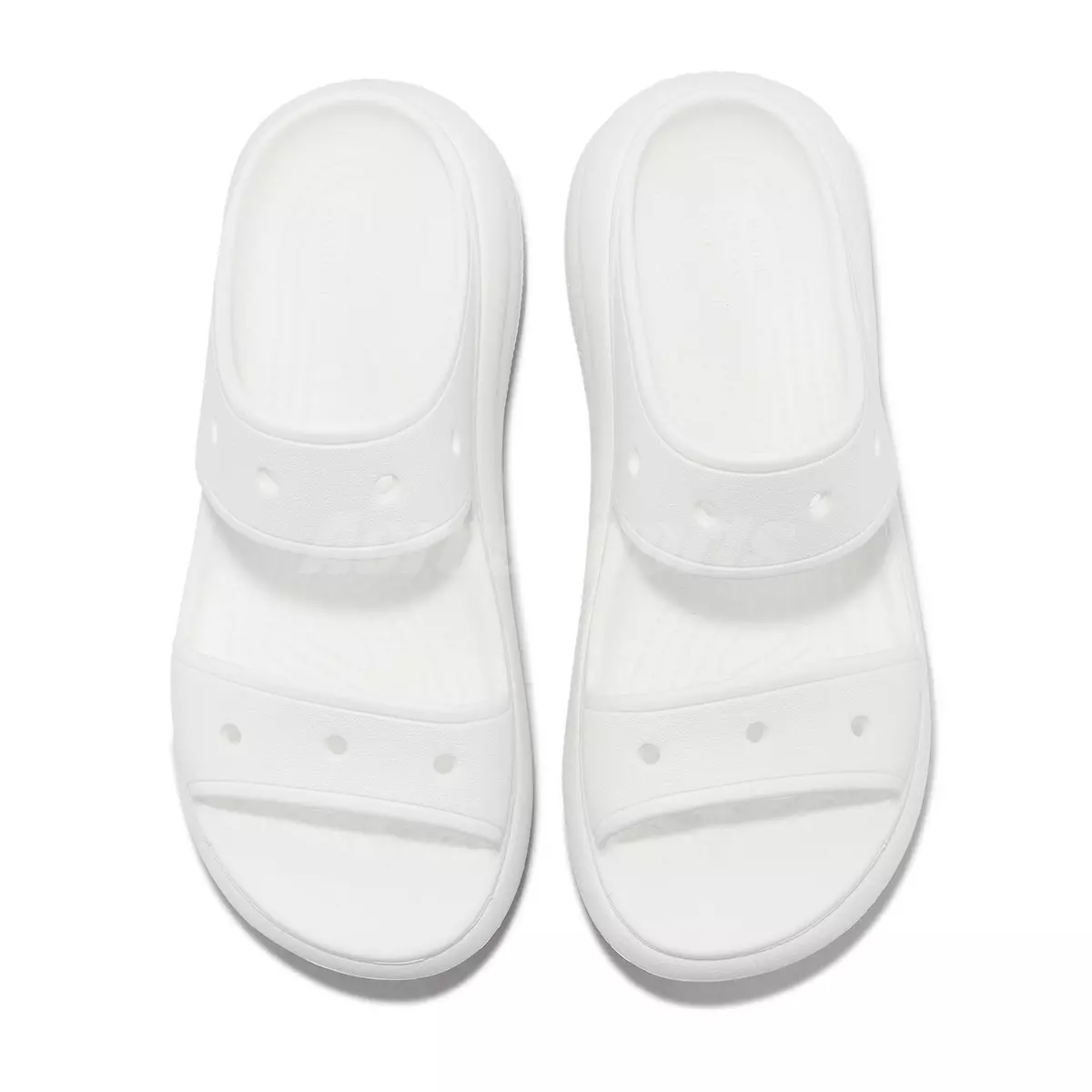 Crocs shop slippers white