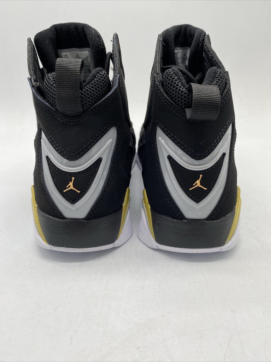 men's jordan true flight black metallic gold reviews