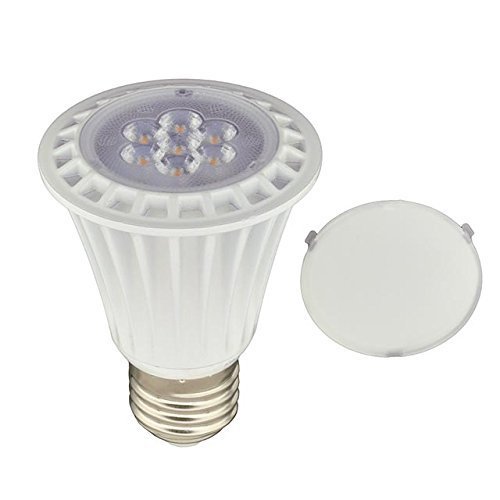 Dimmable 6-Pack PAR20 8W Spot LED Light Bulb 30° or 120° Interchangeable Lens - Picture 2 of 4