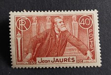 France 1936 318 neuf charnière * Jean Jaurès