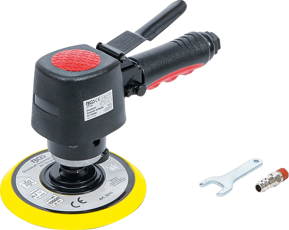 BGS 3331 Druckluft Exzenterschleifer 150mm - 11000 U/min