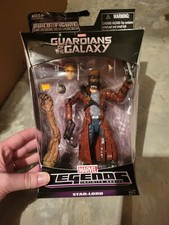 MARVEL LEGENDS  STAR-LORD   GUARDIANS OF THE GALAXY  GROOT BAF  NIB