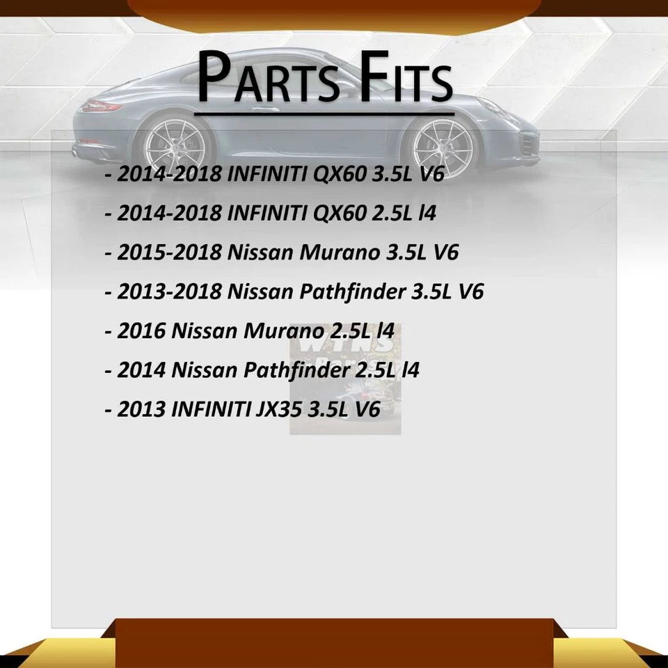 Front Outer Steering Tie Rod End 2x Fits Nissan Pathfinder 2013-2018 - Image 2 of 4