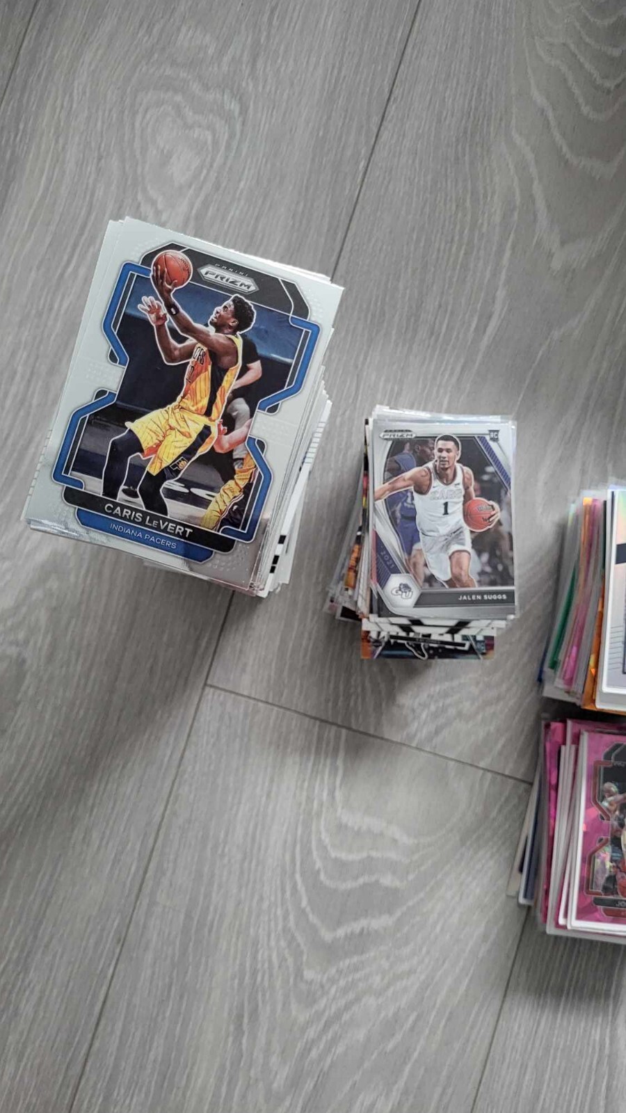 Bulk Lot 100 Sports Cards Basketball NBA Panini Prizm, Optics, Inserts
