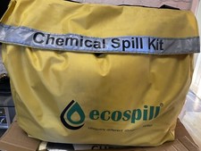 New EcoSpill Chemical Spill Kit Plus 5x Refills Joblot