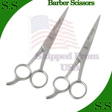 Professional Barber Scissors Set High-Quality Stainless Steel Hair Cutting Shear