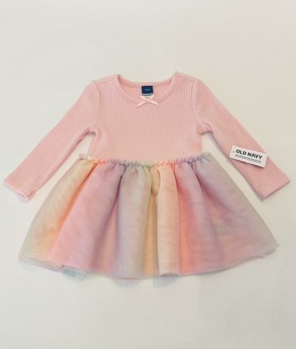 Old Navy Baby Mädchen Kleid 3-6 Monate Rosa Tutu Kleid Neu