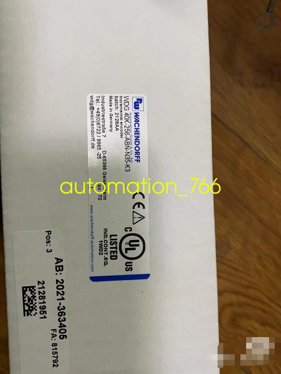1PCS NEW 40K-256-ABN-N35–K3 Encoder By DHL or FedEx