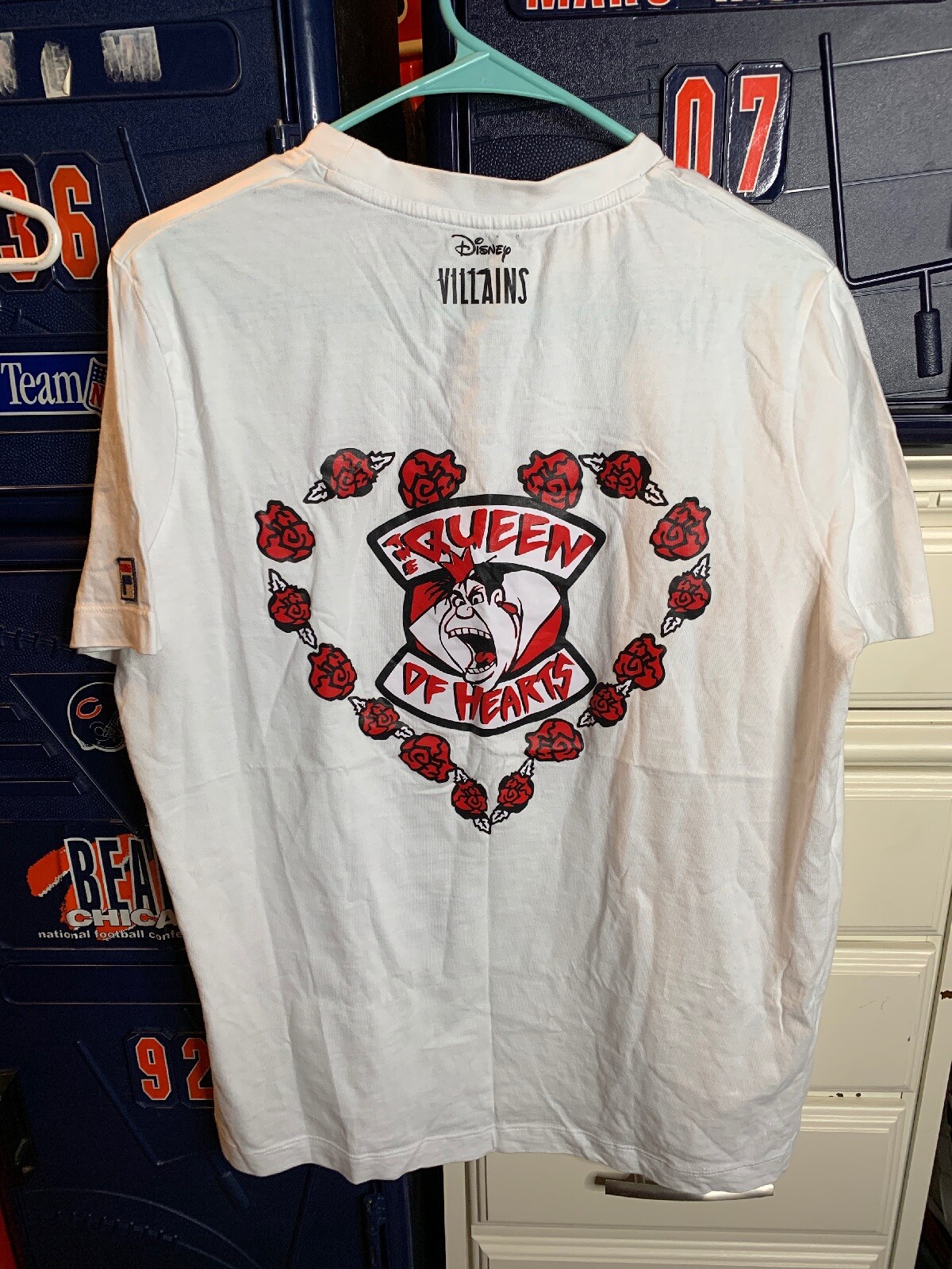 T shirt grafica Fila X Disney Villains La regina di cuori uomo grande