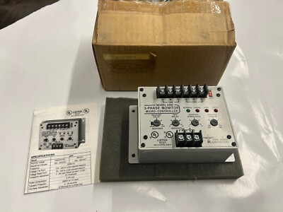 NEW Time Mark 98A00669-01, 3-Phase Monitor Micro-Controller, Model 2550