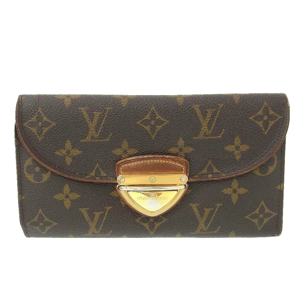 LOUIS VUITTON Long Wallet Clasp Portefeuille Eugenie Koala Monogram M60123  Brown | eBay