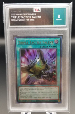 Triple Tactics Talent MAMA-EN090 YuGiOh Magnificent Mavens - GRADED