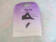 Hanes Smooth Illusions GO FIGURE Opaque Tight Black SIZE EF