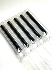 1/4" (.250") 4 Flute 90 degree Carbide Chamfer Mill 5-Pack H8