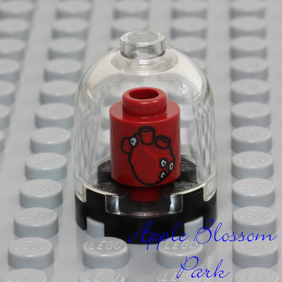 NEW Lego Minifig MONSTER HEART - Human Heart Pirate Display Case 4183 10228 - Image 3 of 3