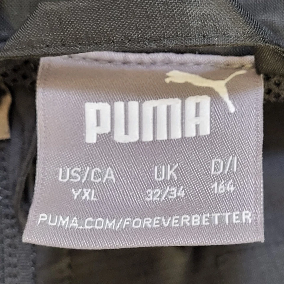 Puma Black Windbreaker Zipped Sports Jacket Uk Girl's Size XL J5 - Image 4 of 4