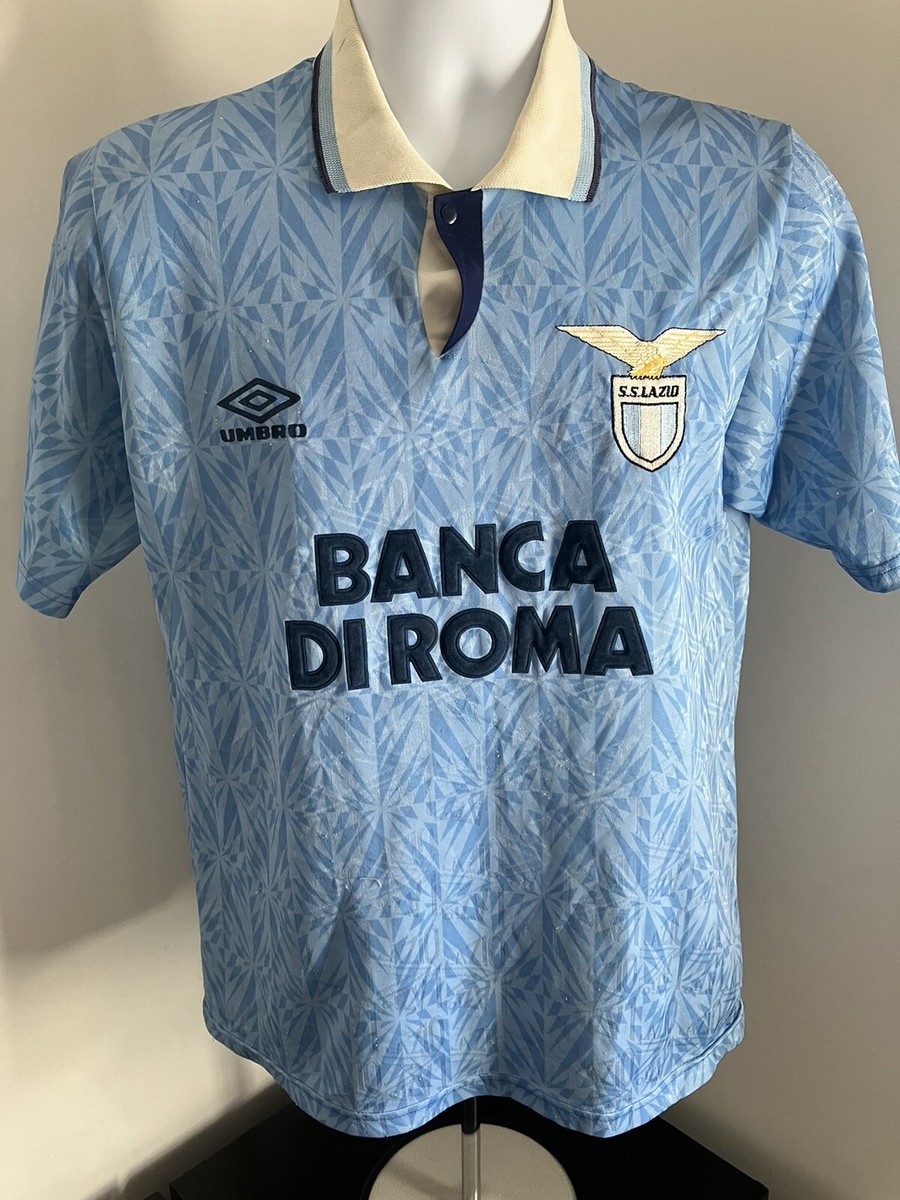 SS Lazio Umbro ネイビーシャツ umbro サッカーユニフォーム LAZIO 1992-93 Lazio Umbro Sweat