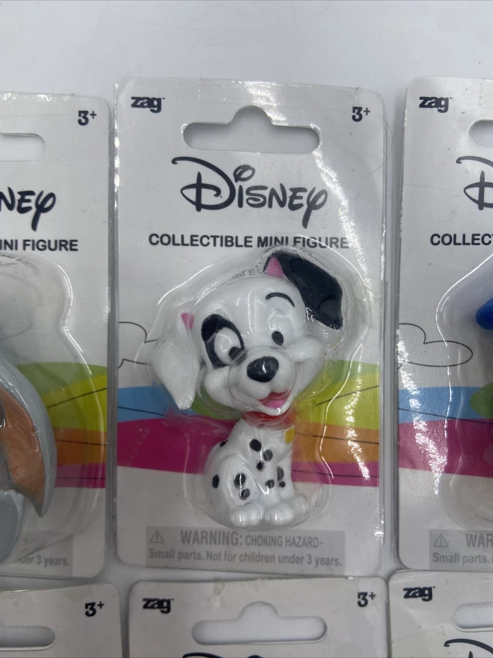 Lote de 6 minifiguras coleccionables de Disney Mickey Donald Pluto Dumbo Foto 3 de 4