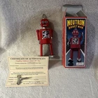 Schylling Neutron Robotman Wind-Up Tin Toy Vintage (1999) Original Box Complete