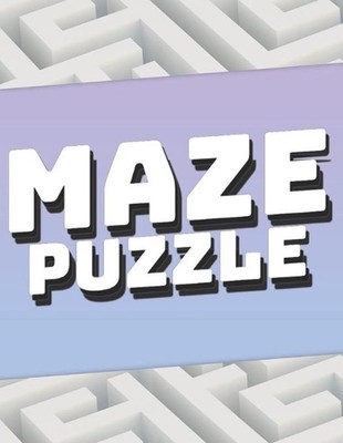 Maze Puzzle: Amazing Brain Challenging Large Print Mazes for Teens, Adults, Seni