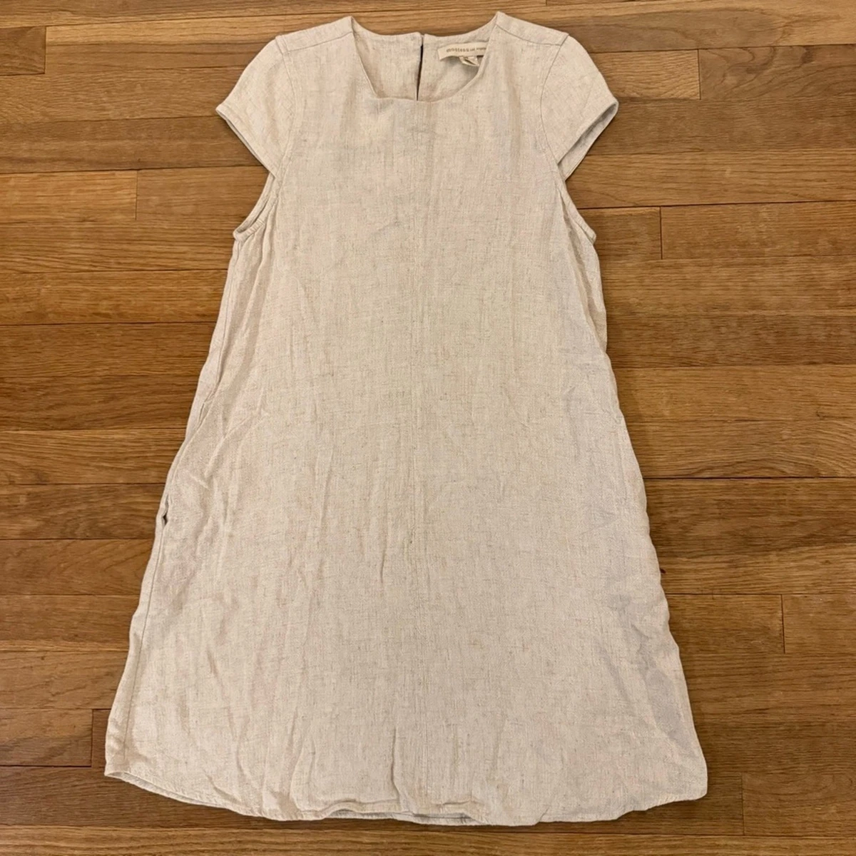 knee length dresses for ladies Monte Linen Dress – Petite Chérie main image 0