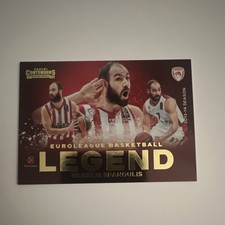 Panini Contenders Vassilis Spanoulis Olympiacos Hall of Fame #8 2025-26 Legends