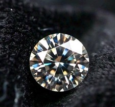 3 Carat Round Cut Natural D Color Certified Lab Grown CVD Diamond VVS1 Clarity