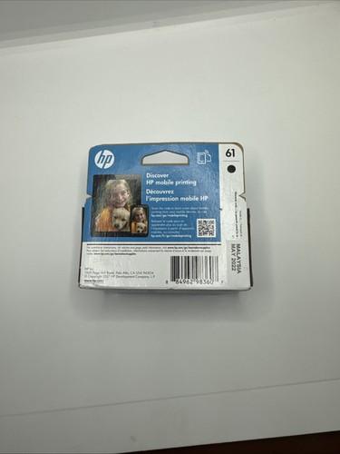 HP 61 Czarny oryginalny wkład atramentowy CH561WN #140 EXP maj 2022 - Zdjęcie 8 z 8