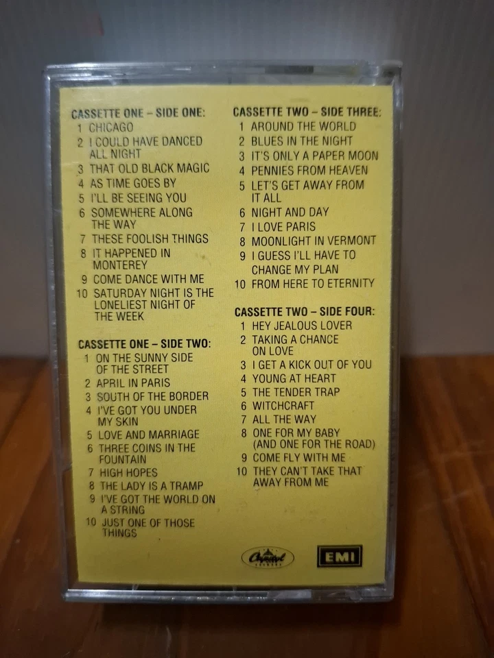Frank Sinatra Collection Twin Cassette Tapes Audio Music Great Condition - Image 4 of 4