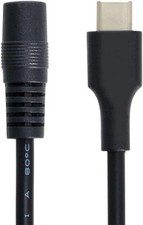 JSER USB 3.1 Type C USB-C to DC 5.5x2.5mm Power Jack Extension Charge Cable...