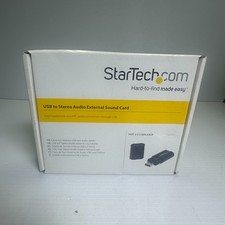 StarTech USB Audio Adapter External Sound Card ICUSBAUDIOB