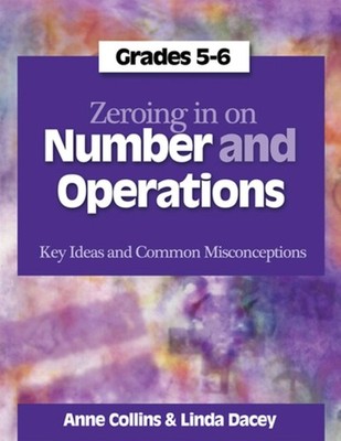 ZEROING IN ON NUMBER & OPERATIONS GRA by COLLINS, ANNE Spiral Bound Self Help