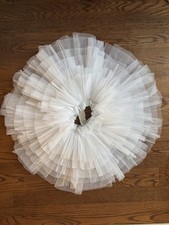 Bloch Tutu R2921 for Practice or Rehearsal White Size P/S