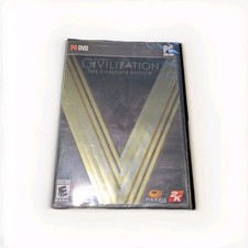 Sid Meier's Civilization V: The Complete Edition (PC, 2014) - NEW & FACTORY SEAL