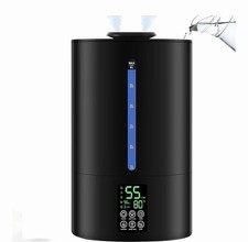 New in Box ULTRASONC COOL  WARM MIST HUMIDIFIER - Color Black