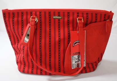 Sprayground Women's Reverse Sip 2.0 Top Handle Tote Bag BE5 Red One Size