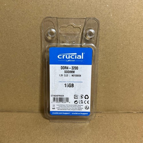 Crucial 16GB Laptop Speichermodul CT16G4SFRA32A DDR4 RAM Upgrade