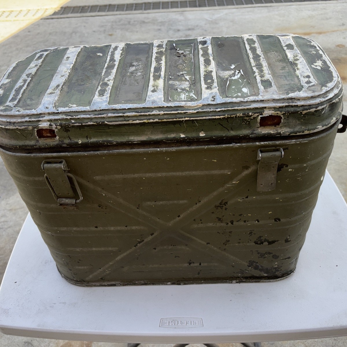 Vintage Military Surplus Mermite Can, WWII, Korea, Vietnam Food