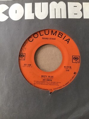 Joe Simon - Misty Blue / That s The Way I Want Our Love - Ex