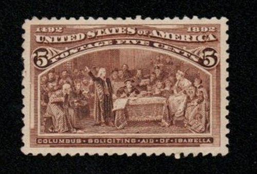 5 cent Columbian Expo, Scott # 234
