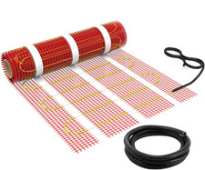 60 Sqft Self-Adhesive Electric Radiant Floor Heating System - Warmmat
