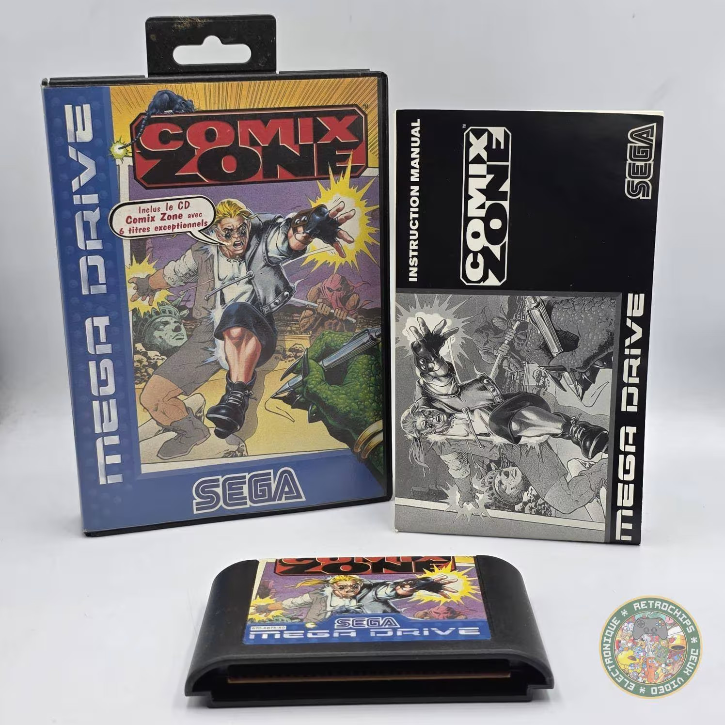 Comix Zone MEGADRIVE 