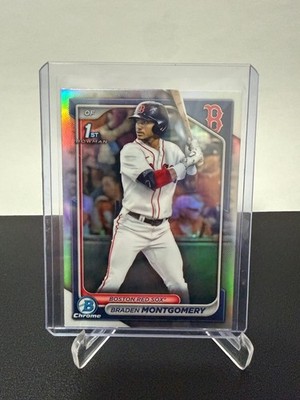 2024 Bowman Chrome Braden Montgomery Rookie Refractor 1st Bowman