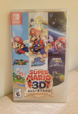 SUPER MARIO 3D ALL-STARS FOR NINTENDO SWITCH BRAND NEW & SEALED! WORLD EDITION!