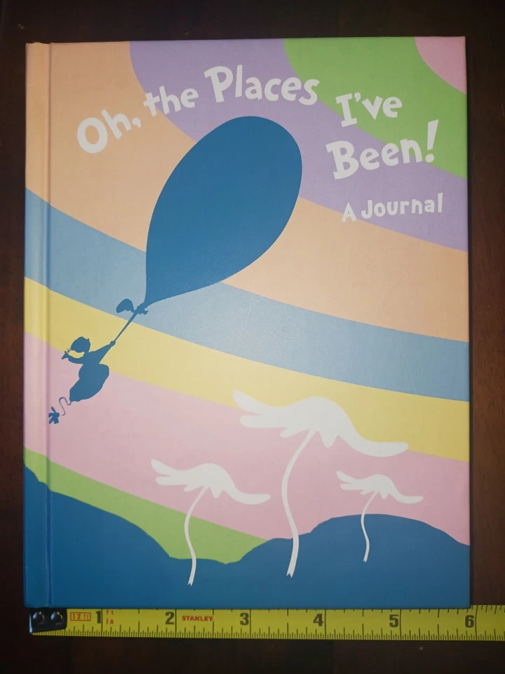 2/LOT NEW LINED JOURNALS HARDCOVER LEGACY PEN, DR SEUSS OH THE PLACES IVE BEEN - Image 2 of 4