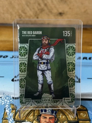 Bo Jackson Battle Arena The Red Baron - Rick Sutcliffe Brawl Linoleum